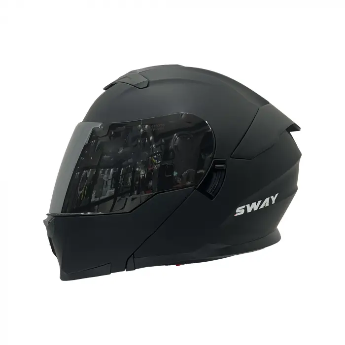 KASK SWAY SW 912 MATT BLACK ÇENE AÇILIR