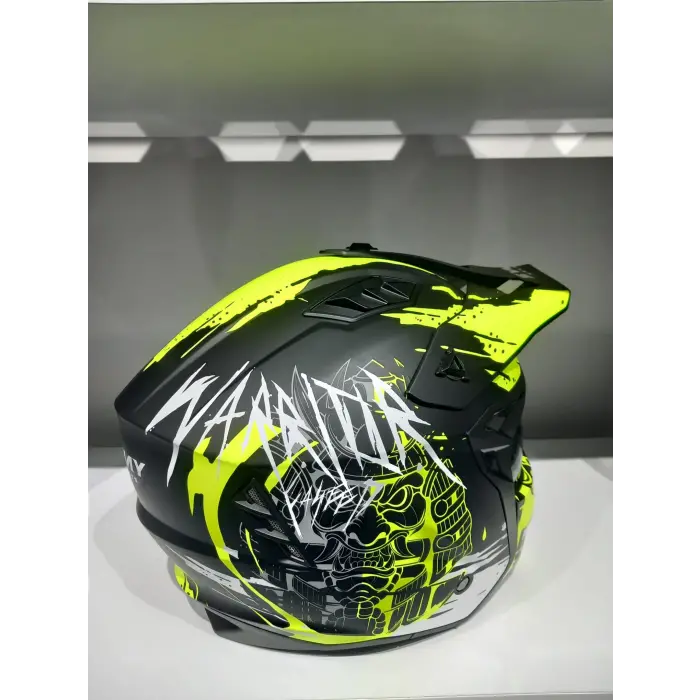 KASK SWAY X1-X SEUL BLACK/YELLOW ÇENE ÇIKAN