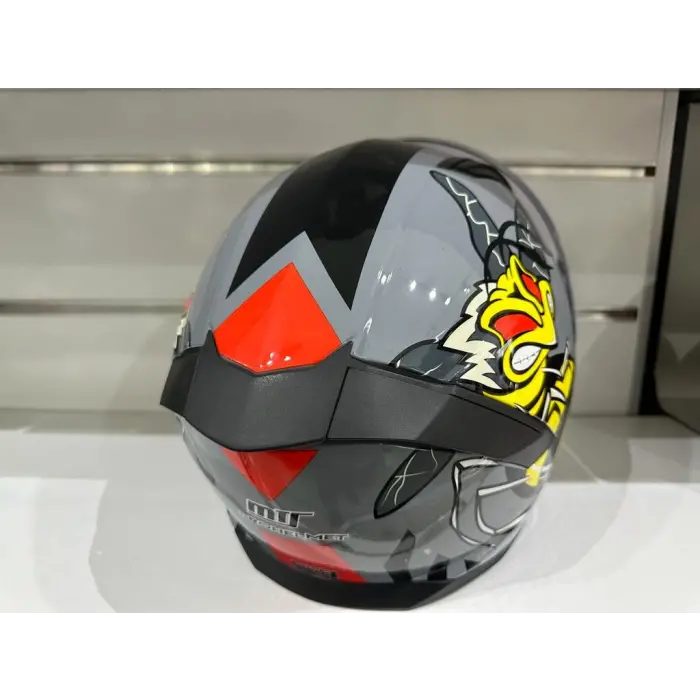 KASK MTS PRO 910 BEE GÜNEŞ GÖZLÜKLÜ GRİ