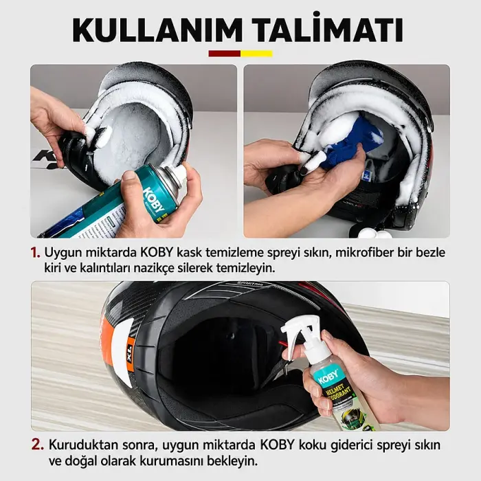 KOBY M336 KASK DEODORANTI SPREY 120ML