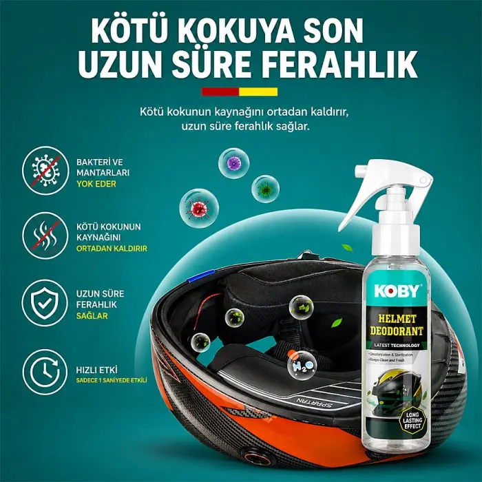 KOBY M336 KASK DEODORANTI SPREY 120ML