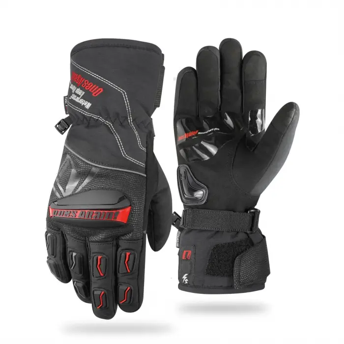 ONES AGAIN ELDİVEN MG01 UZUN KIŞLIK KIRMIZI/SİYAH