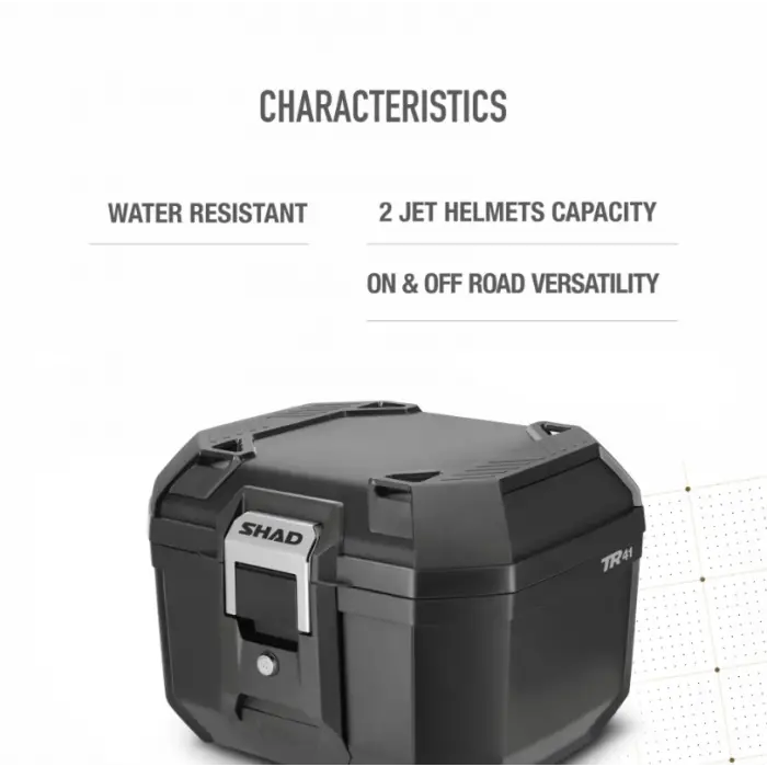 SHAD TR-41 TERRA ARKA ÇANTA SİYAH 41 Litre