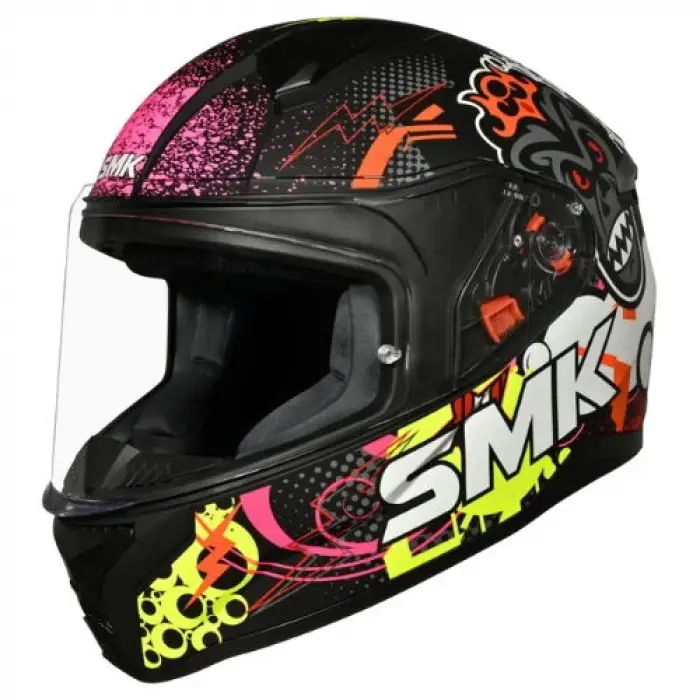 SMK KASK Smk Bionic Chimpz Kapalı Çocuk Kask MA267