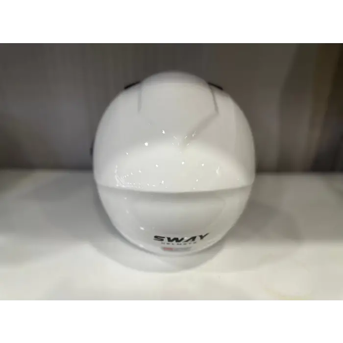 KASK SWAY SW 765 Gloss White ÇENESİZ
