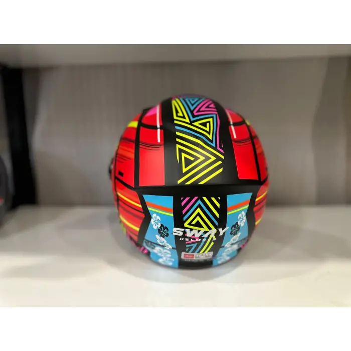 KASK SWAY SW 765 COLOUR FULL ÇENESİZ