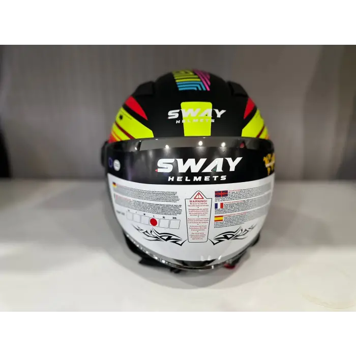 KASK SWAY SW 765 COLOUR FULL ÇENESİZ