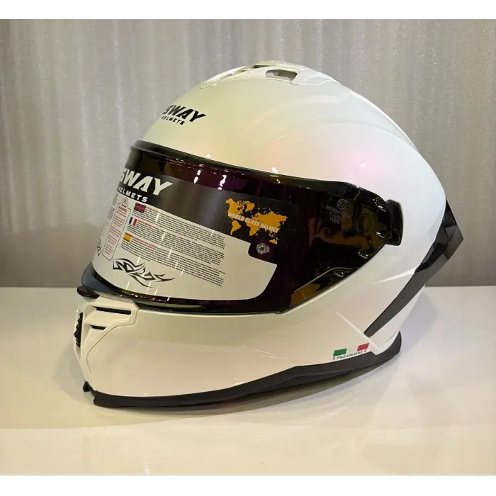 SWAY SW 867 Pink White RENKLİ CAMLI