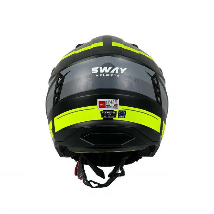 SWAY SW X1 SEUL TRACK Black Yellow Çene Çıkan