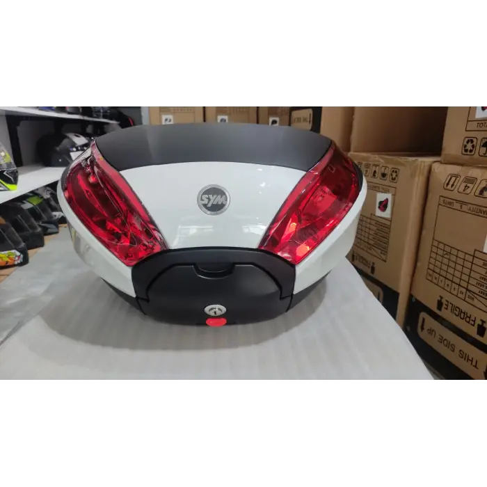 SYM ARKA ÇANTA BEYAZ 40 LT