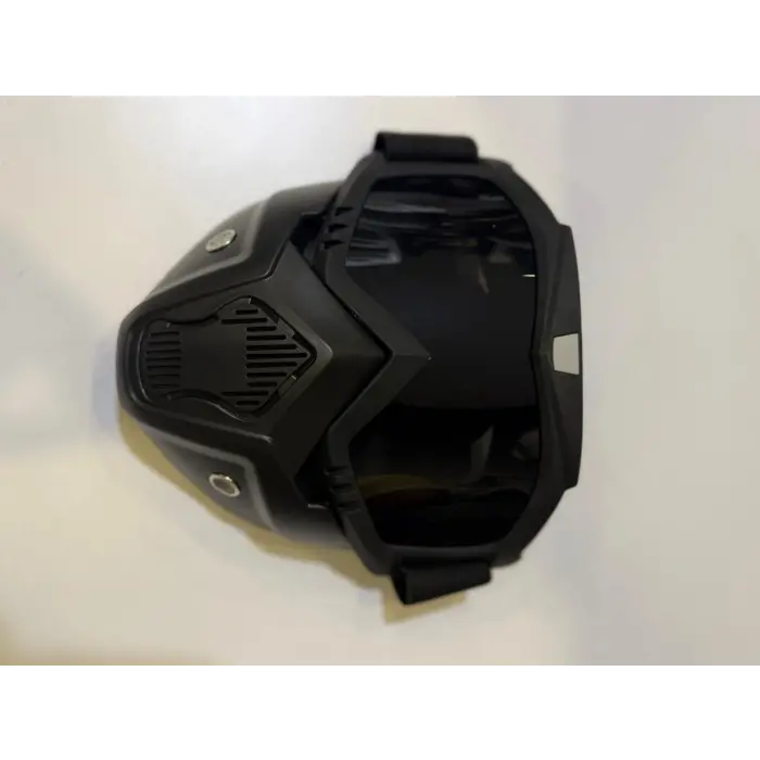 TEX 710 Jet Kask Maskesi Siyah Cam