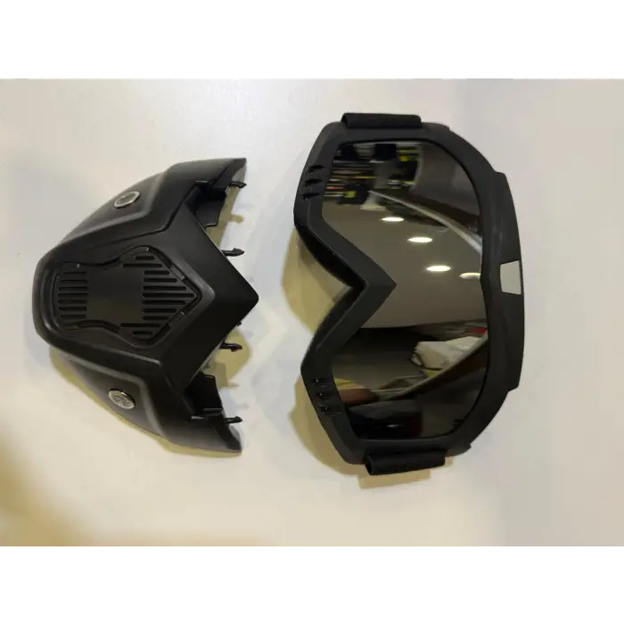 Tex 710 Jet Maske GÜMÜŞ CAM