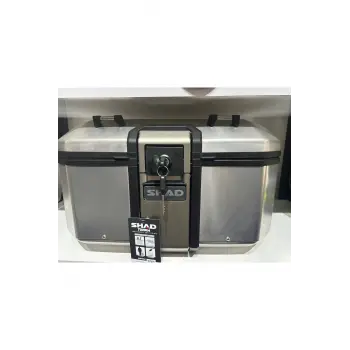 SHAD Çanta Tr-55 Terra Alüminyum Silver + Bağlantı Tablası