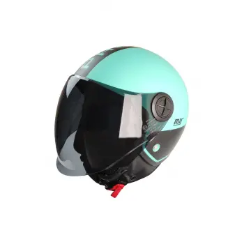KASK MTS FX-101 MAT MİNT/SİYAH ÇENESİZ