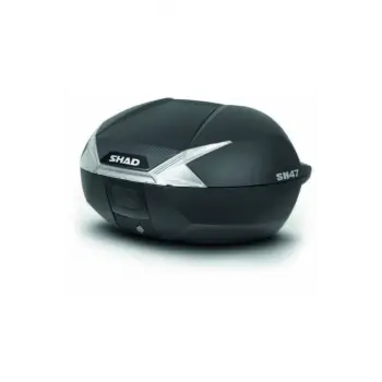 SHAD Motor Çantası Sh-47 Beyaz Reflektörlü