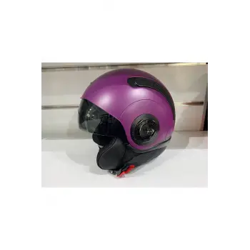 Kask Nexx Sx.10 Mat Mor Çenesiz Güneş Gözlüklü