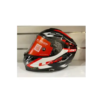 Kask Challenger Gp Siyah-kırmızı Güneş Gözlüklü