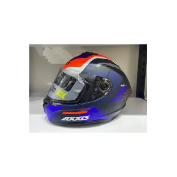 Kask AXXİS  Draken S Cougar Mat Blue