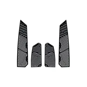 GP Kompozit Honda Forza 250 2018-2025 Uyumlu Basamak Alüminyum Gri