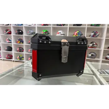 REXX 45 LİTRE ABS MOTOSİKLET ARKA ÇANTA - SİYAH