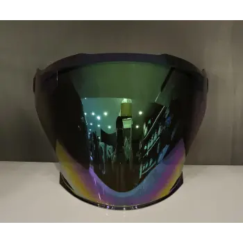 KASK CAMI MT HELMETS V-37 COSMO YENİ NESİL İRİDYUM MAVİ VİZÖR