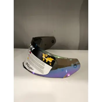 Kask Camı Sway FF 820 İRİDYUM MAVİ