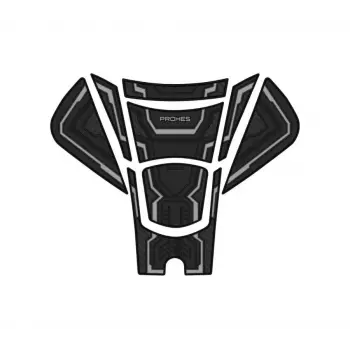 PH-702 PCX 2025-2026 KAUÇUK TANKPAD TAKIMI GRİ