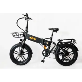 ALBA FOLD 3 48V 15Ah (720Wh) KOLON JANT SİYAH