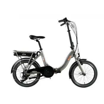 Alba Fold E NFC Premium 36V 12.8 Ah Katlanır Elektirkli Bisiklet Şampanya