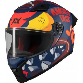 Axxis Fenix Angry Face Mat Kırmızı