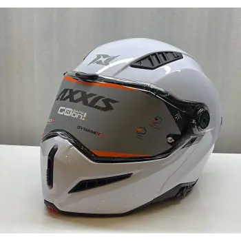 AXXIS KASK FU409SV GHOSTFIGHTER SV SOLID A0 PARLAK BEYAZ