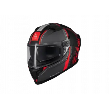 KASK MT BRAKER SV CHARM B5 MAT KIRMIZI
