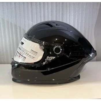 KASK MT BRAKER SV PURE A1 PARLAK SİYAH