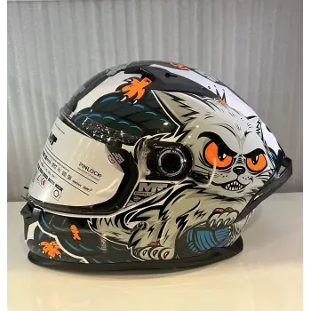 KASK MT BRAKER SV THE KING A7 PARLAK MAVİ