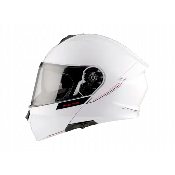 KASK MT GENESİS SV A2 ÇENE AÇILIR PARLAK BEYAZ