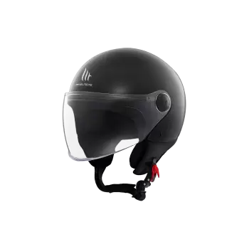 Kask Mt Helmets Street S A1 Mat Siyah Çenesiz