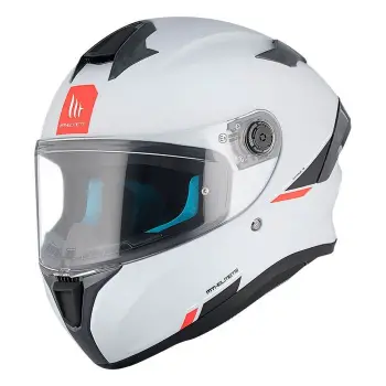 KASK MT HELMETS TARGO S SOLİD MAT BEYAZ