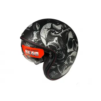 KASK MT LEMANS 2 SV BREAKOUT B2 MAT ŞEFFAF VİZÖRLÜ