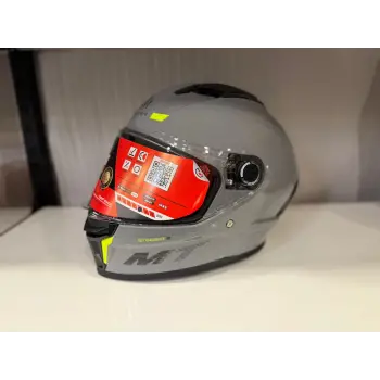 KASK MT STINGER A12 PARLAK NARDO GRİ