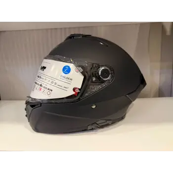 KASK MT THUNDER 4R SV PURE MAT SİYAH