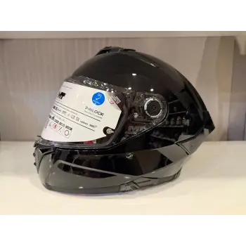 KASK MT THUNDER 4R SV PURE PARLAK SİYAH