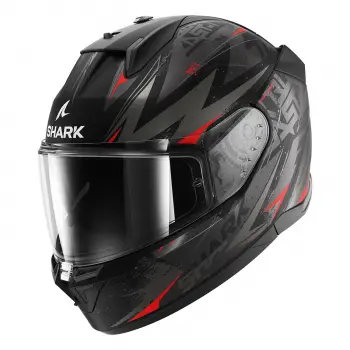 Kask Shark D-Skwal 3 Blast-R Mat Siyah/Kırmızı