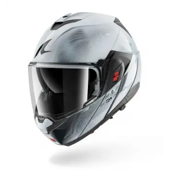 Kask Shark Oxo Speed-Tech Çene Açılır GÜMÜŞ