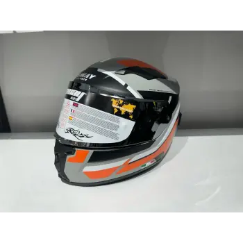 KASK SWAY SW 820 AIX FULL FACE GÜMÜŞ VİZÖR