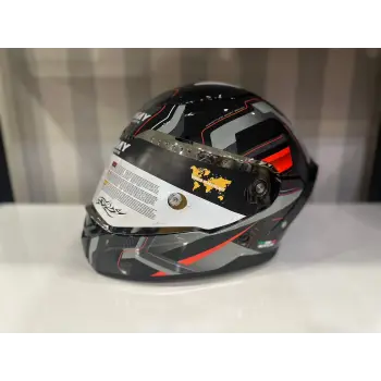 KASK SWAY SW 850 BLACK/WHITE FULL FACE