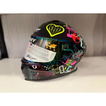 KASK SWAY SW 867 PERİ Colorful Full Face