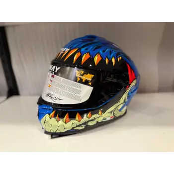 KASK SWAY SW 867 STORM Blue Full Face