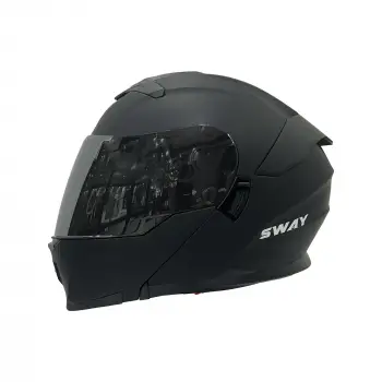 KASK SWAY SW 912 MATT BLACK ÇENE AÇILIR