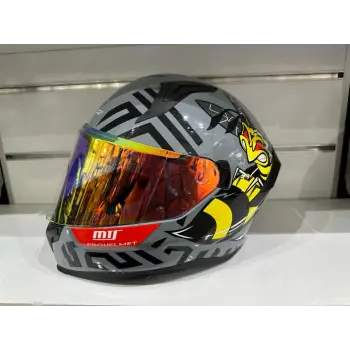 KASK MTS PRO 910 BEE GÜNEŞ GÖZLÜKLÜ GRİ