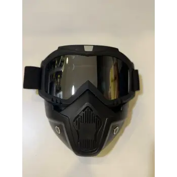 Tex 710 Jet Maske GÜMÜŞ CAM